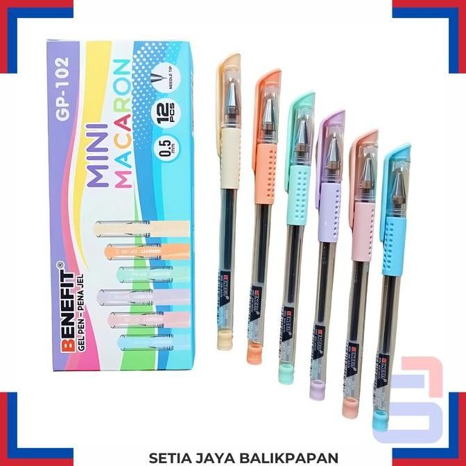 

#####] Pulpen BENEFIT GP-102 Mini Macaron/ pulpen gel cair