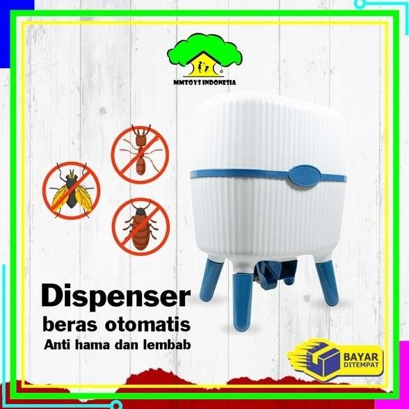 

Terlaris Mi-C841 Dispenser Beras 12Kg Tempat Beras Estetik / Kotak Penyimpanan Makanan Kacang Tepung / Wadah Beras Rice Box Storage Perlengkapan Dapur