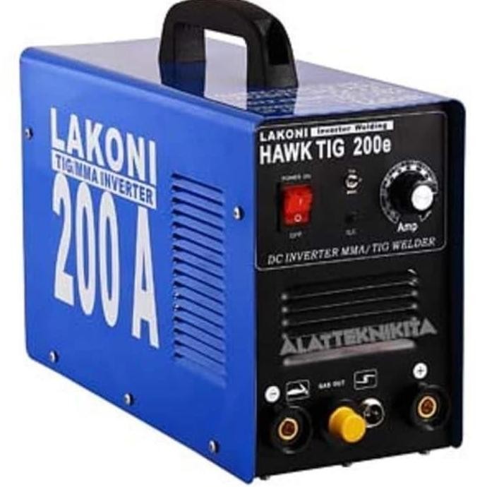 Travo Las / Mesin Las Tig / Argon Hawk Tig 200E / 200 E Lakoni New Stok