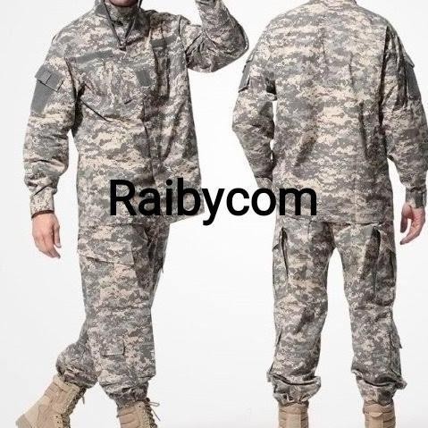 Berkualitas Seragam Jaket Loreng Army - Celana PDL Loreng Army Import