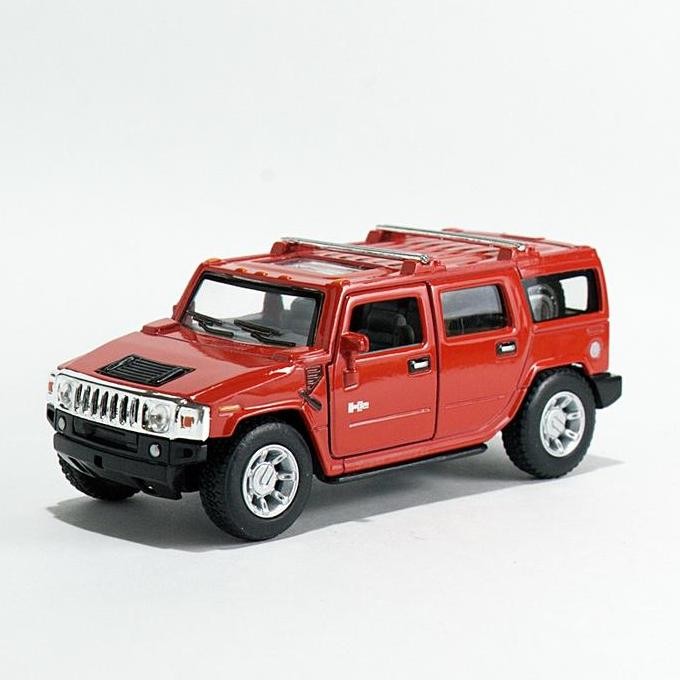 Kinsmart Hummer H2 SUV Red (KT 5337)