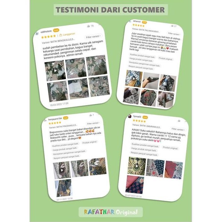 Bahan Batik Meteran Bahan Kain Batik Kain Batik Meteran Murah Termurah