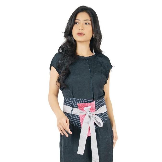 Murah Bhatara Batik Obi Belt Wanita 5584 - 4777G - 5132C - 4599D - 5290A - 5280A - 5323 - 4801 Biru 