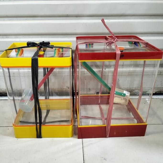 AQUARIUM ES AKRILIK / TEMPAT ES BUAH BAHAN AKRILIK GVS