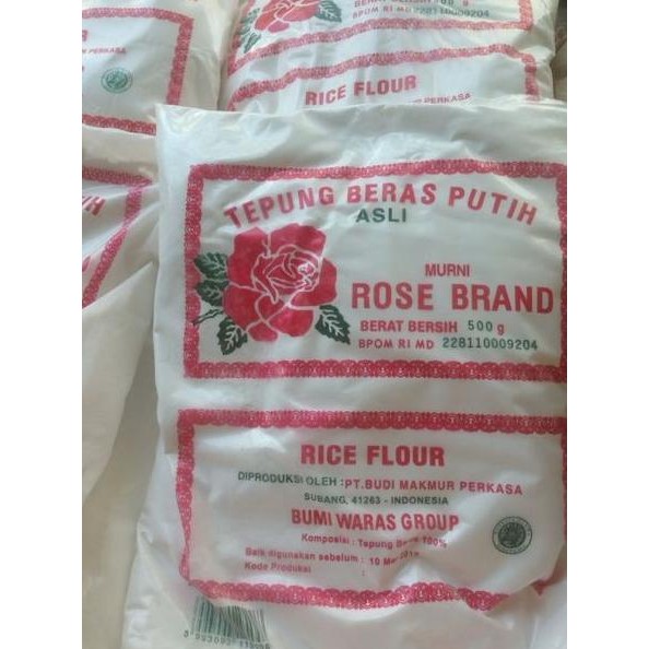 

Terlaris Tepung Beras Putih Rose Brand 500 Gram Ebt
