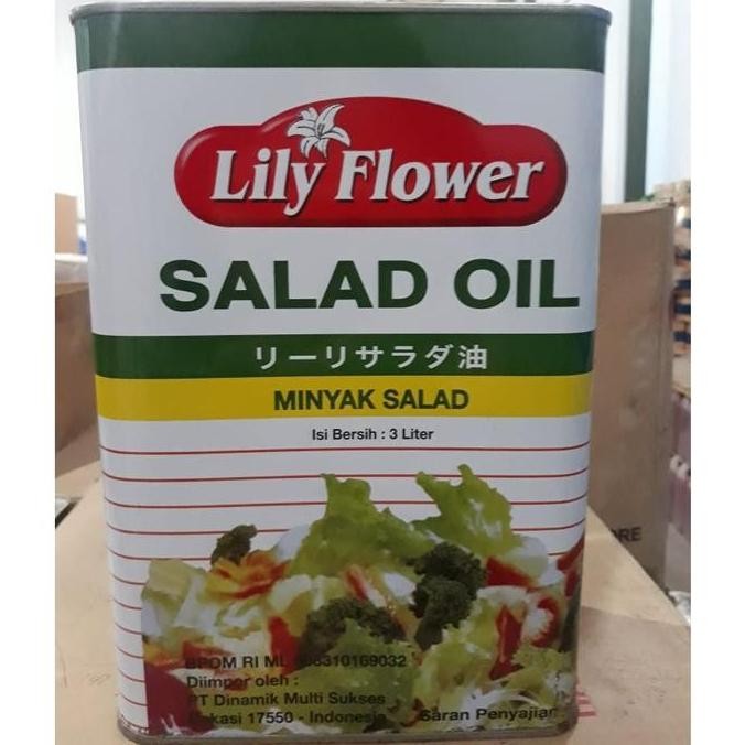 

EXP LAMA LILY SALAD OIL FLOWER 3 LITER