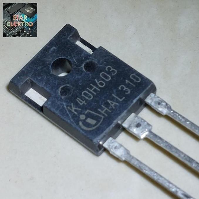 K40H603 Ikw40N60H3 40H60 Infineon Igbt Mesin Las To-247 40A 600V New Stok