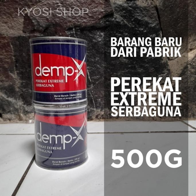 

BEBAS ONGKIR - Lem Perekat Extreme Serbaguna Demp-X DEMPX 500gr Basah Dalam Air