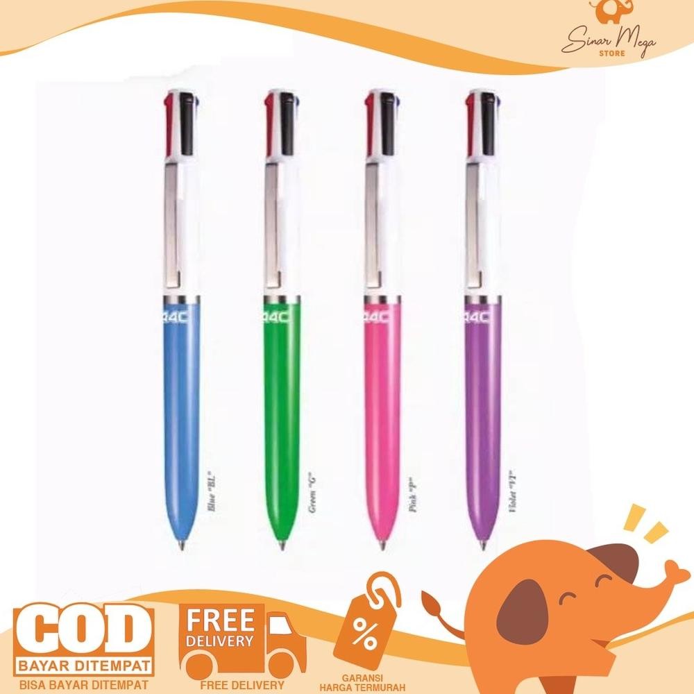 

dvc-78 CXV-38 Zebra Pulpen 4 Warna / Color A4C 0.7 Sale Berkualitas