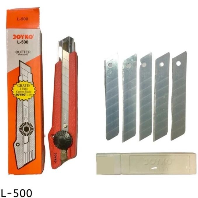 

Best Seller QV21 Cutter Joyko L500 & Gratis 1 Tube Isi 5 Pisau L-150 dan Pemotong Pisau Sale Viral