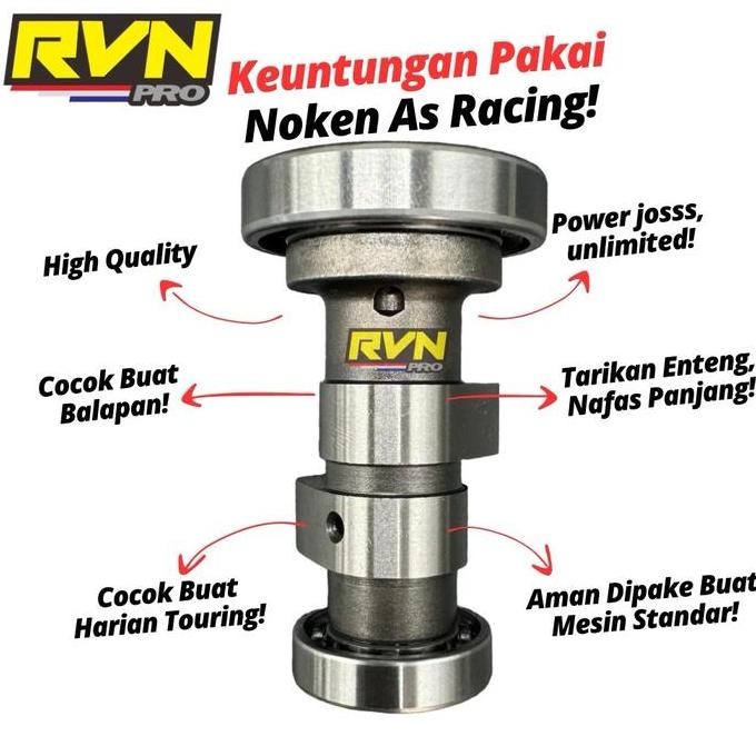 PAKET NOKEN AS CAM RVN RACING SUPRA X LAMA GRAND REVO OLD WIN SUPRA FIT LAGENDA STAR PLUS PER KLEP S