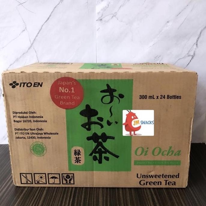

ready stock [PROMO!!] ITOEN Unsweetened Greentea 1 DUS isi 24x300ml - ito en teh