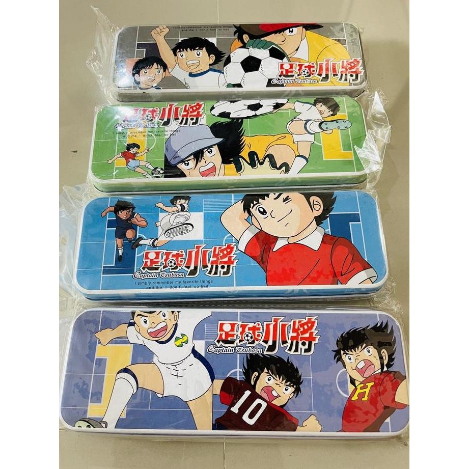 

ASB Pencil case kaleng susun motif captain tsubasa satuan
