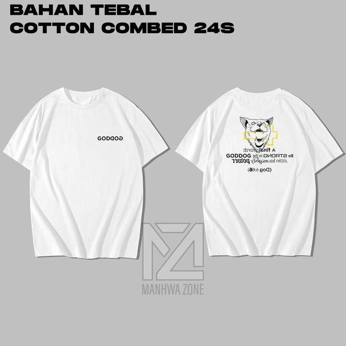 ready stock Kaos Lookism Goddog T Shirt Baju Lookism Goddog Crew