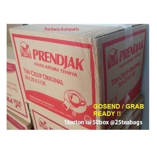 

ready stock Teh Prendjak Asli Tanjung Pinang (1karton=50box @25teabags)