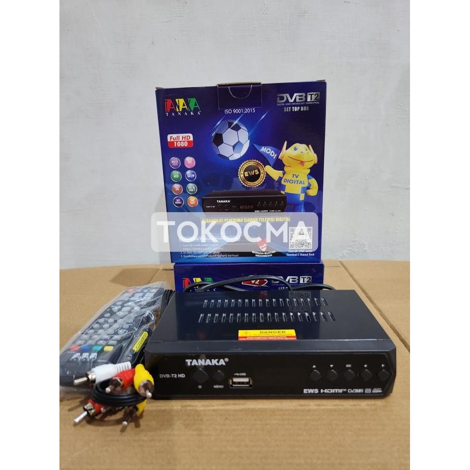 NEW TANAKA Set Top Box Digital TV Receiver Full HD STB WiFi Youtube DVB T2