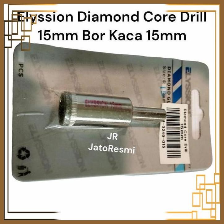 [JTR] ELYSSION DIAMOND CORE DRILL 15MM BOR KACA 15MM