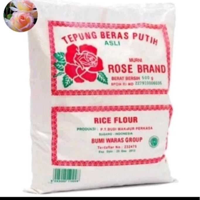

Terlaris Tepung Beras Rose Brand 500 Gram Kualitas Super