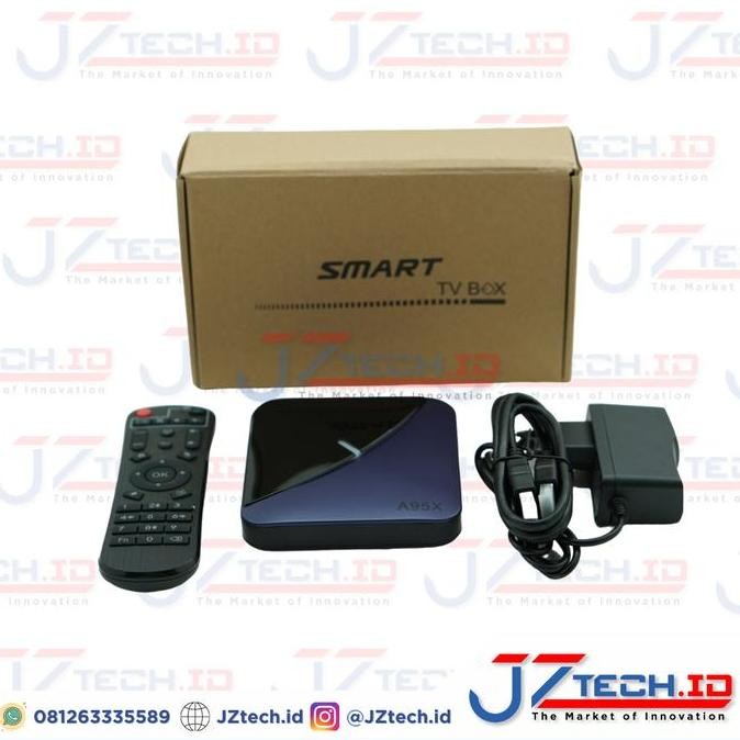 HARGA DISC - Smart TV Box A95X Android v.9.0 Support 4K Quad Core Ram 4Gb Rom 32Gb
