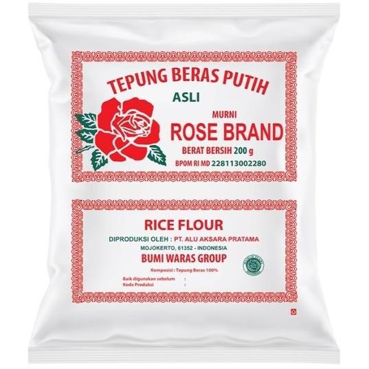 

Terlaris Tepung Beras Putih Rose Brand 500Gr