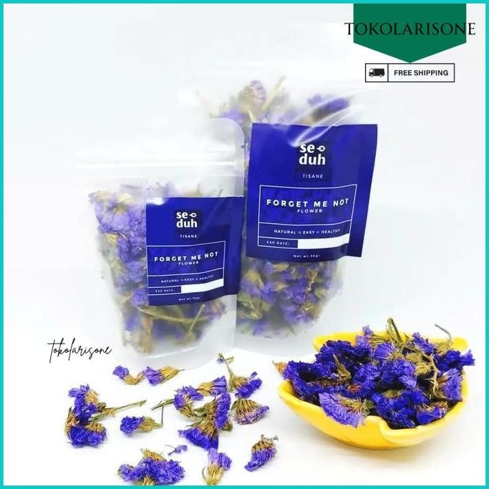 

SEDUH TEH BUNGA FORGET ME NOT TEA / MYOSOTIS FLOWER TISANE 30 GRAM