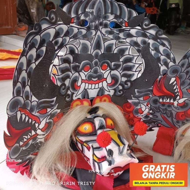 Barongan Anak Ukir Ukuran 13/Barongan Anak Murah Stock