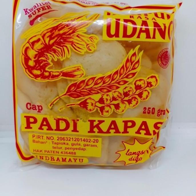 

Terlaris Krupuk Udang Padi Kapas 250Gr
