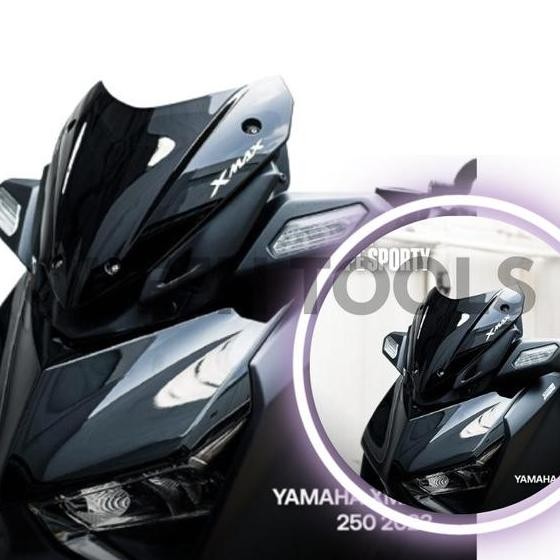 Windshield Visor Yamaha Xmax Connected 2023 Nemo Model Eropa Original