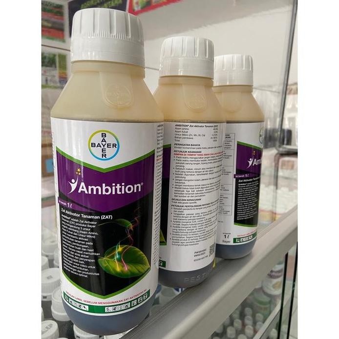 

Terlaris Ambition 1 Liter Dan 500Ml Zat Aktivator Tanaman (Zat) Untuk Semua Jenis Tanaman Buah Buahan Sayuran Padi Bawang Cabai Harga Murah Bisa Cod Pupuk Daun
