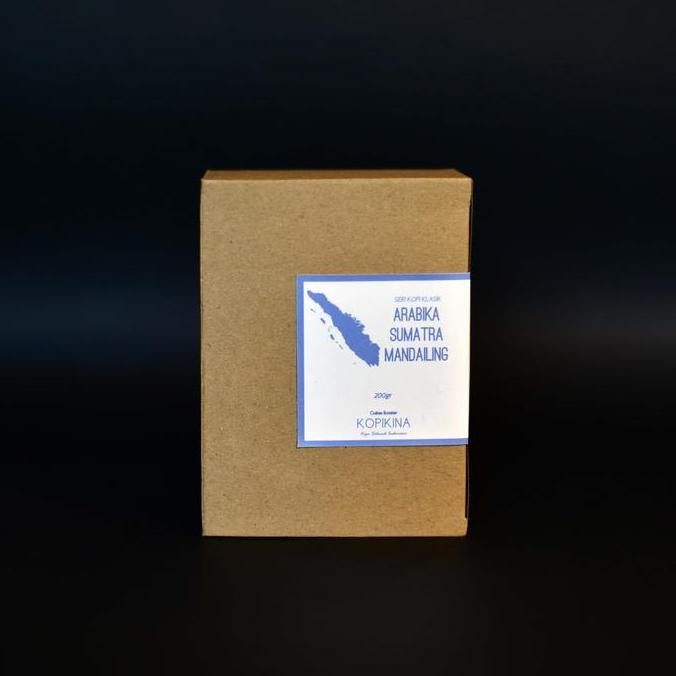

ready stock Kopi Arabika Sumatra Mandailing 200gr - Seri Kopi Klasik