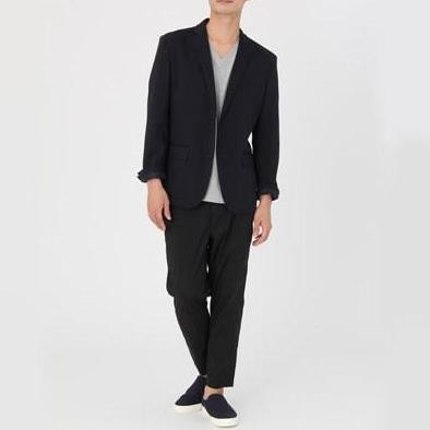 MUJI - Double Jersey Two Button Jacket || Blazer Pria murah