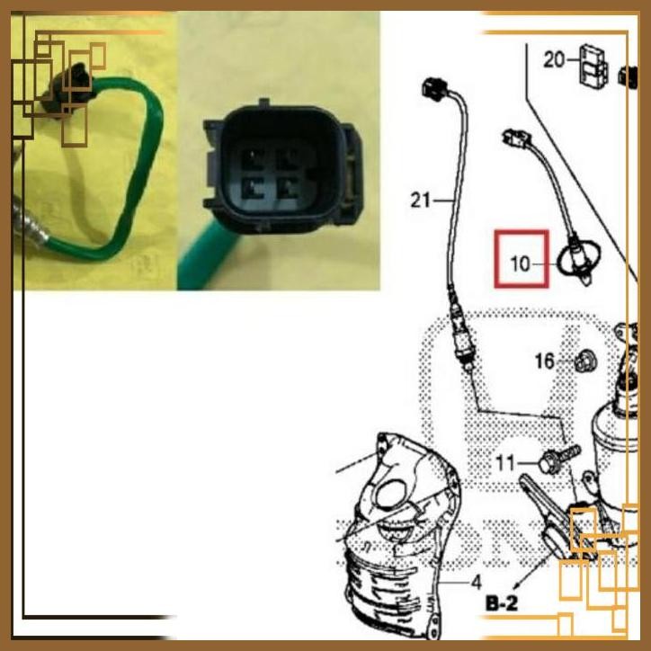 [BSM] SENSOR OKSIGEN DEPAN ATAS MOBILIO BRIO BRV