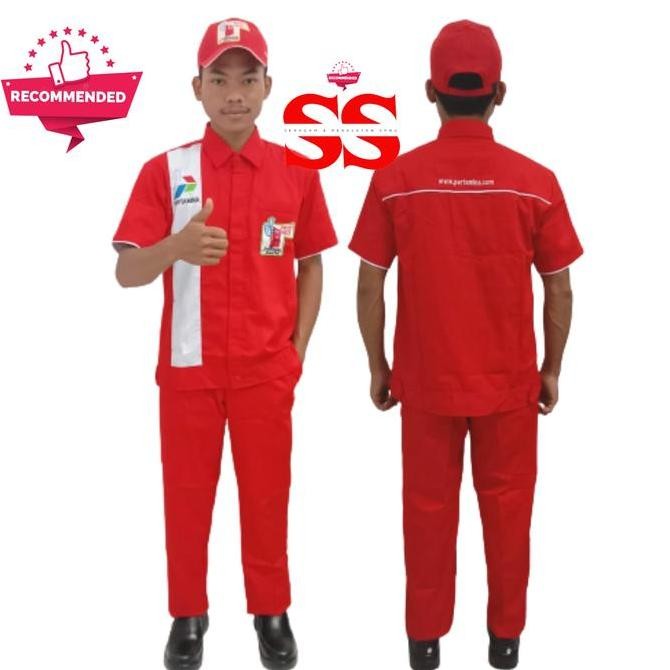 Seragam Operator Spbu Pertamina Pasti Pas | Baju Celana Oprator ,Office Boy, Pengawas Pria Wanita Ke