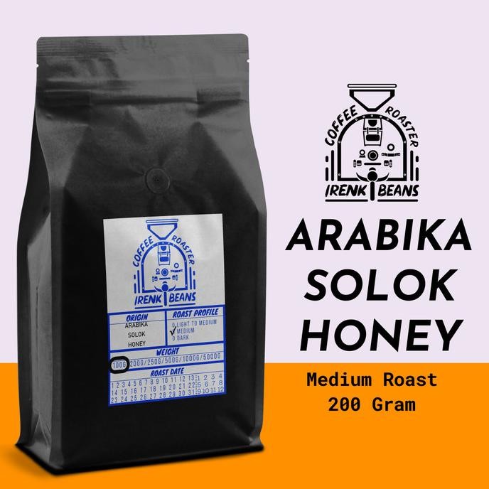 

ready stock KopI Arabica Solok Radjo Honey 200g Biji Bubuk