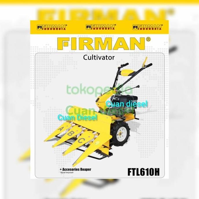 

Terlaris Alat Panen Padi Firman Accesoris Reaper Ftl 610 H