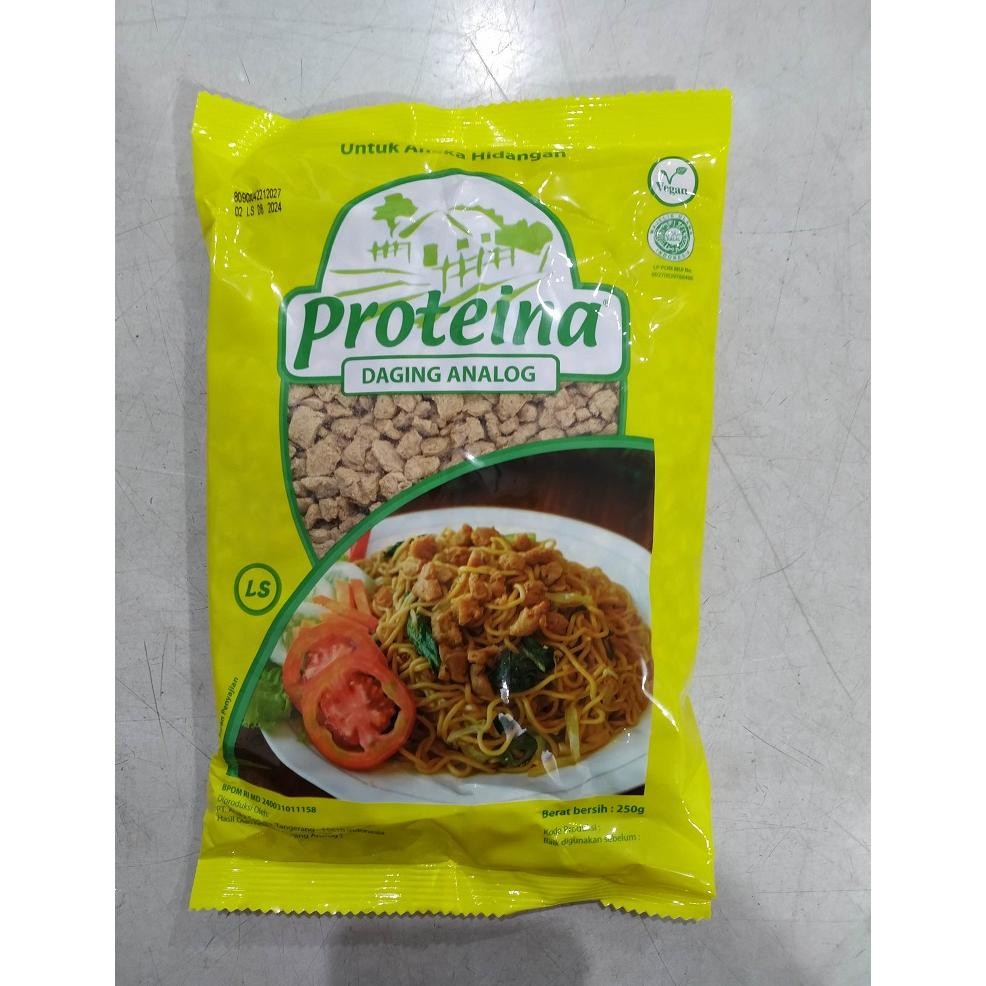 

Proteina LS 250 gram / Protein Nabati / Daging Nabati / Protena / Daging Vegetarian