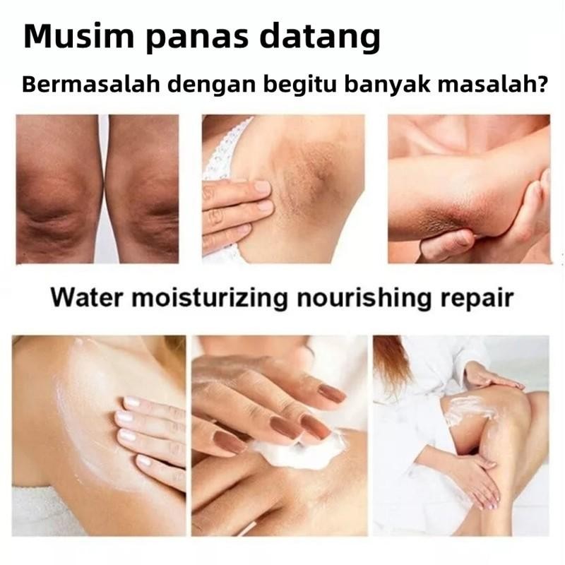 [Asli] Krim Pemutih Leher/ Pemutih Ketiak / Pemutih Selangkangan Ampuh/Pembersih Selangkangan Hitam 