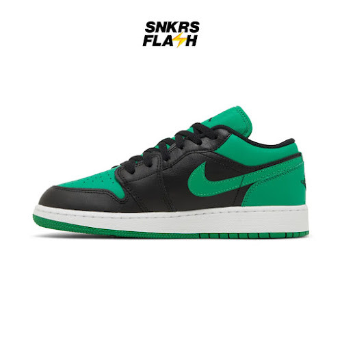 AIR JORDAN 1 Low Lucky Green (Gs) Sepatu Sneakers Anak - 553560065 - Size 38