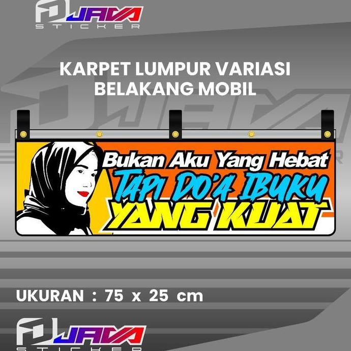 New Karpet Lumpur Pick Up Truk Bus Travel Karet Kepet Variasi Belakang