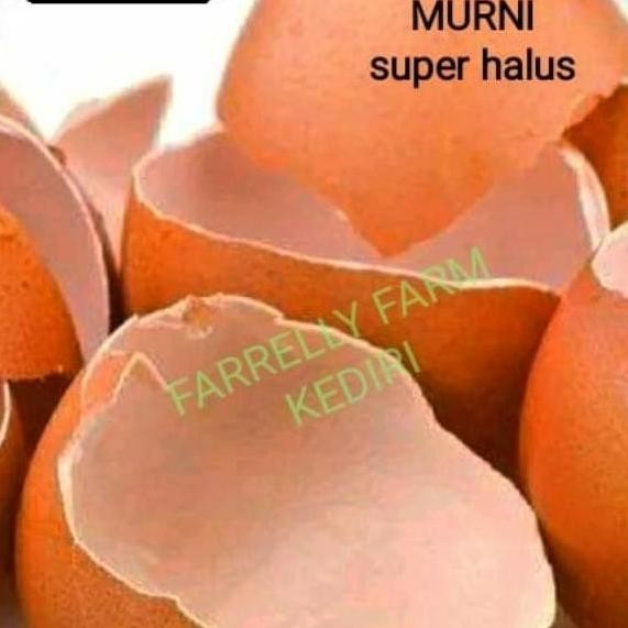

Terlaris Tepung Cangkang Telur Super Halus Lembut,Murni Pakan Hewan Ternak 1Kg