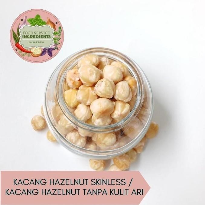 

langsung order saja] Kacang hazelnut skinless 100gr / kacang hazelnut tanpa kulit ari