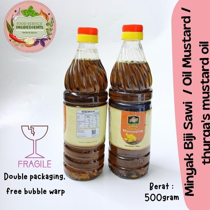 

~^~^~^] Minyak biji sawi 500ml / oil mustard / thurga's mustard oil