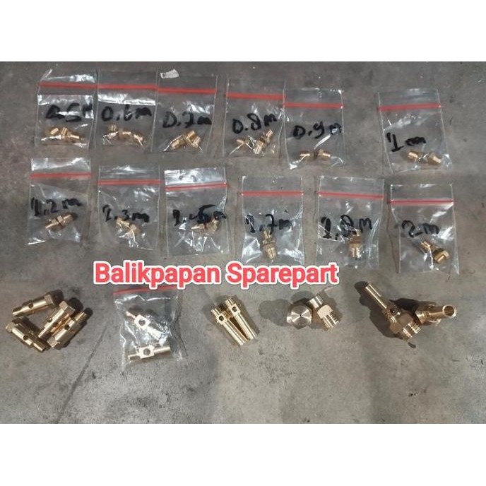 hanya disini] Spuyer Nozzle kompor gas lpg konversi dryer semawar Rinnai Quantum universal