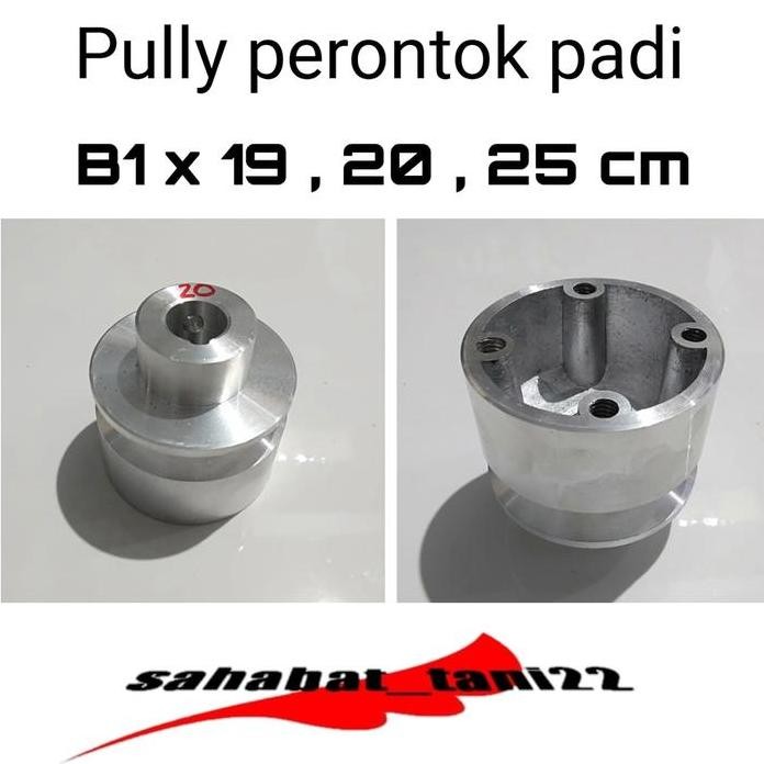 

Terlaris Puli Kipas Perontok Padi Puli Almunium 3"X B1 X As 19 - 20 - 25Mm