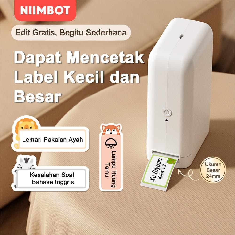 

NEW PRODUCT NIIMBOT D101 LABEL PRINTER DENGAN, MESIN PEMBUAT LABEL PINTAR UNTUK PENGGUNAAN DI RUMAH SIENNAOUTLET487