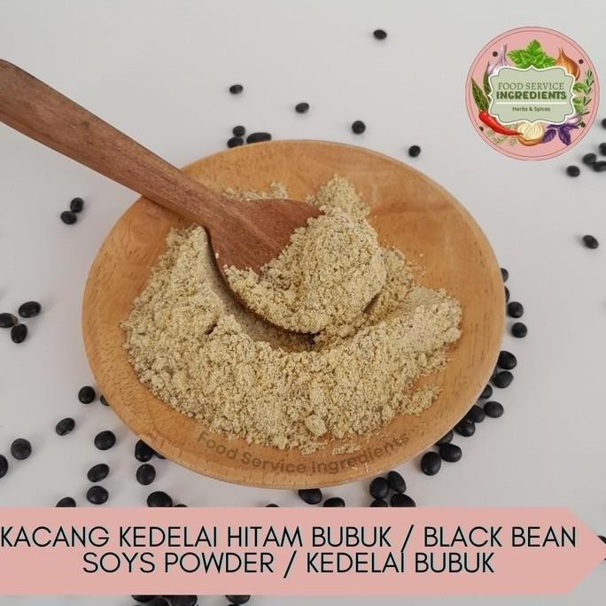 

Produk Unggulan] Kacang kedelai hitam bubuk 50gr / black bean soys powder / kedelai bubuk