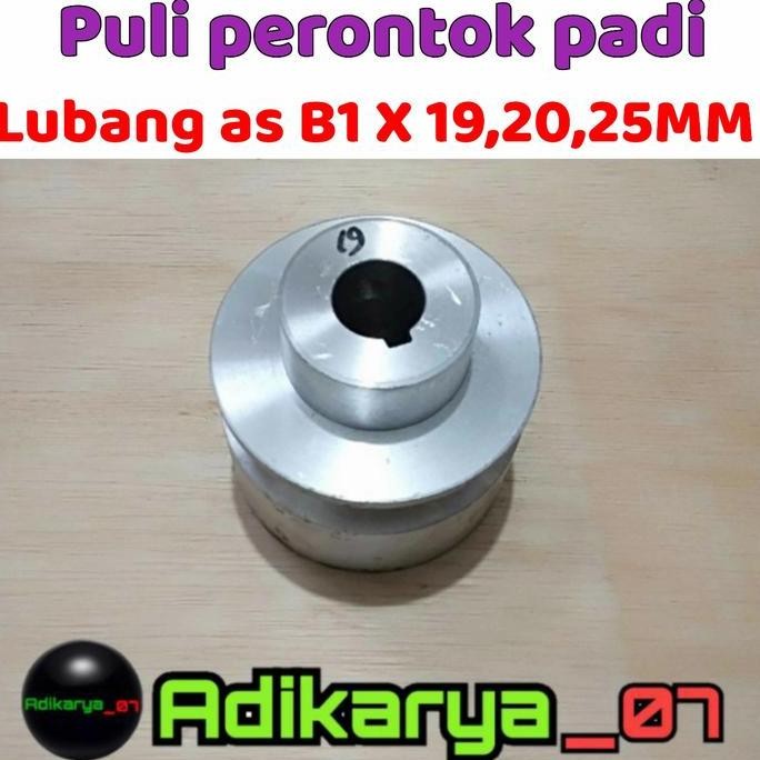 

Terlaris Puli Kipas Perontok Padi Puli Almunium 3"X B1 X As 19 - 20 - 25Mm