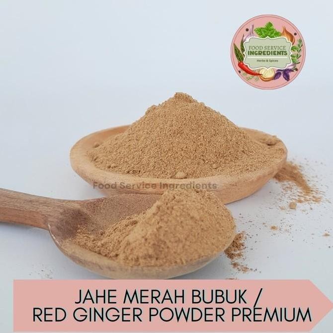 

] Jahe merah bubuk rasa original 50gr / red ginger powder premium