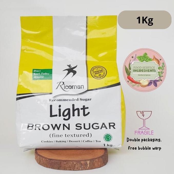 

^^^^^] Ricoman light brown sugar 1kg
