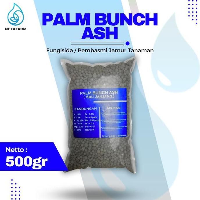

Terlaris Palm Bunch Ash Abu Janjang Pupuk Organik 500Gr
